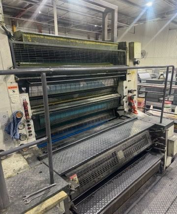 Man Roland R806/7+L 114 x 162cm maquina de impresion offset en venta - Image 5