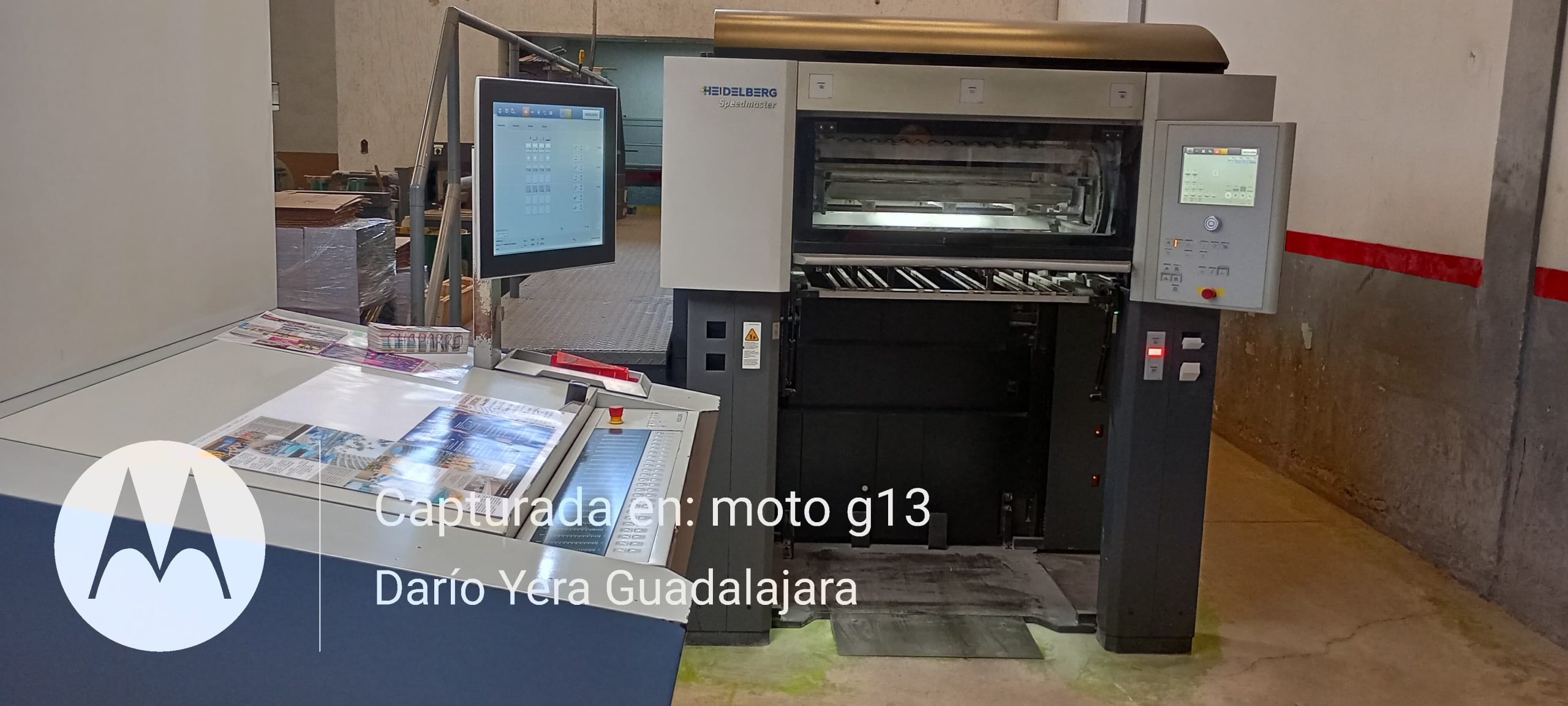 Heidelberg CX75-4 formato C en venta actualmente en producción GDL-MEX, on sale in production