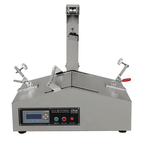 Maquina de prueba para pegado de libro