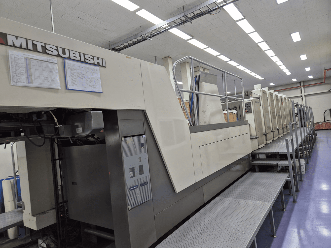 Mitsubishi Diamond 3000LX-8+TC+ED 2007 en venta maquina en lineá especial para empaque